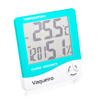 Digital LCD Temperature Alarm Clock