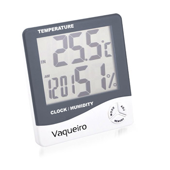 Digital LCD Temperature Alarm Clock