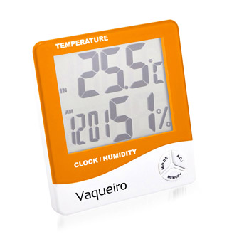 Digital LCD Temperature Alarm Clock