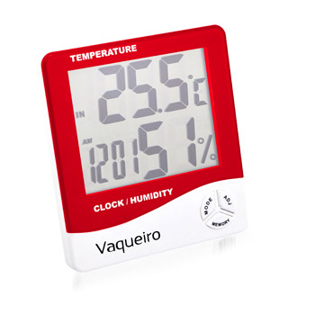 Digital LCD Temperature Alarm Clock