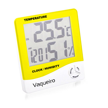 Digital LCD Temperature Alarm Clock