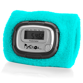 Wristband With Digital Pedometer