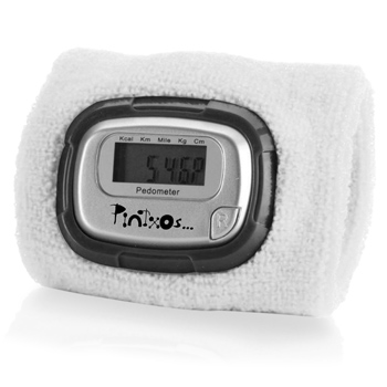 Wristband With Digital Pedometer