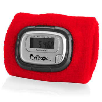 Wristband With Digital Pedometer