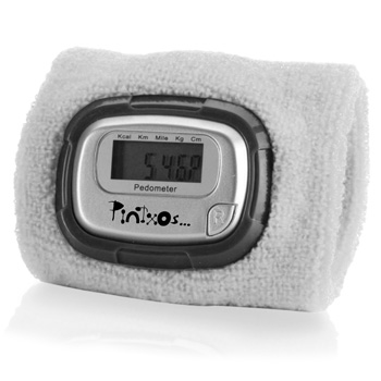 Wristband With Digital Pedometer