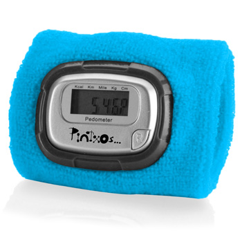 Wristband With Digital Pedometer