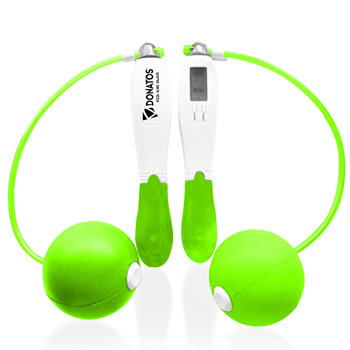 Cordless Ball Jump Rope With Pedometer