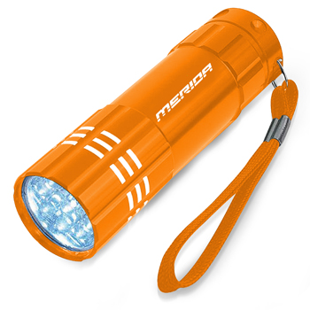 9 LED Aluminum Flashlight