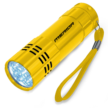 9 LED Aluminum Flashlight