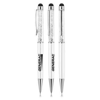 2-In-1 Crystal Rhinestones Stylus Pen