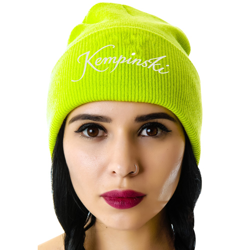 Unisex Knitted Acrylic Beanie