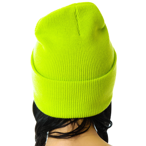 Unisex Knitted Acrylic Beanie