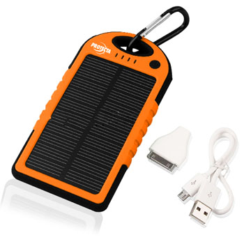 5000mAh Solar Charger Power Bank