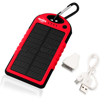 5000mAh Solar Charger Power Bank