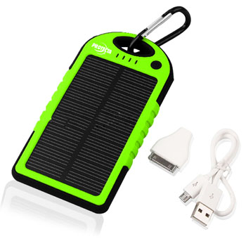 5000mAh Solar Charger Power Bank