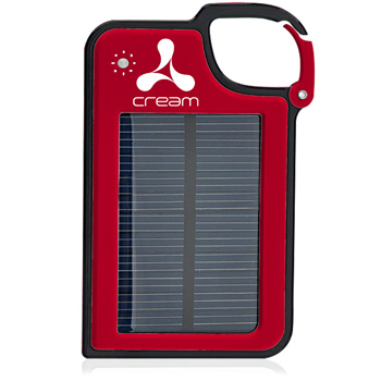 Carabiner Emergency Solar Power Bank