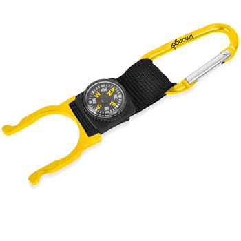 Bottle Holder Carabiner With Compass