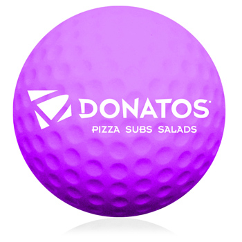 Golf Ball Shaped Stress Reliever