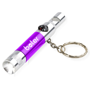 4 InÂ 1 Compass Whistle Key Ring