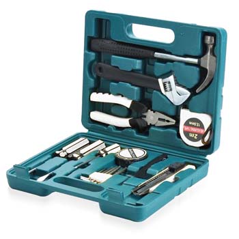 15 Piece Household Hardware Tool Set