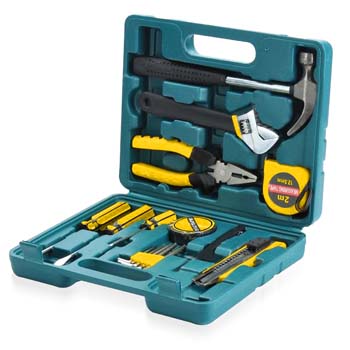 15 Piece Household Hardware Tool Set