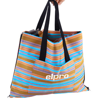 Elegant Satchel-Style Picnic Mat Tote Bag