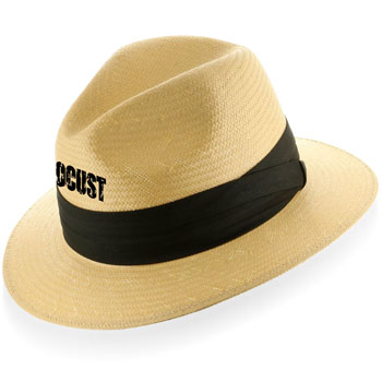 Winding Straw Hat With Ribbon