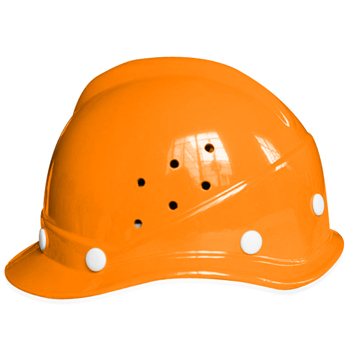 V-Shaped Fiberglass Alarm Helmet