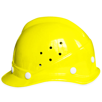 V-Shaped Fiberglass Alarm Helmet