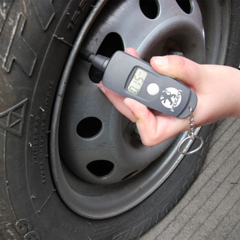 Ace Digital Tire Gauge With Keychain 