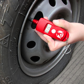 Ace Digital Tire Gauge With Keychain 