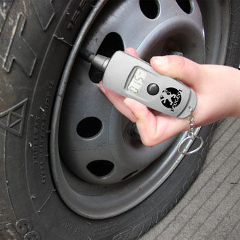 Ace Digital Tire Gauge With Keychain 