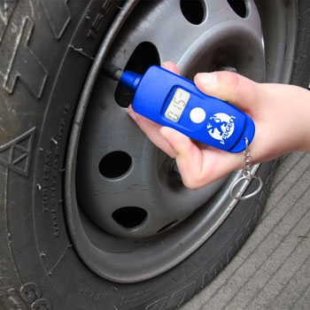 Ace Digital Tire Gauge With Keychain 