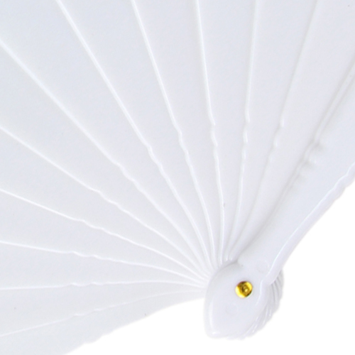 Hand Folding Polyester Fan 