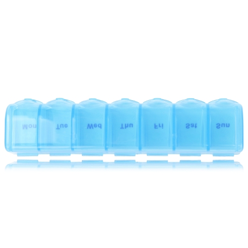 Translucent Weekly 7 Days Pill Box 