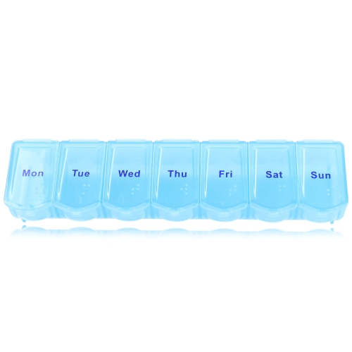 Translucent Weekly 7 Days Pill Box 