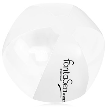 Semi-Translucent Inflatable Beach Ball