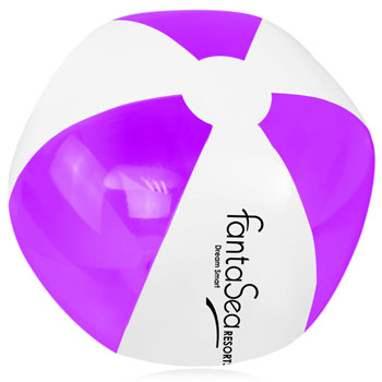 Semi-Translucent Inflatable Beach Ball 