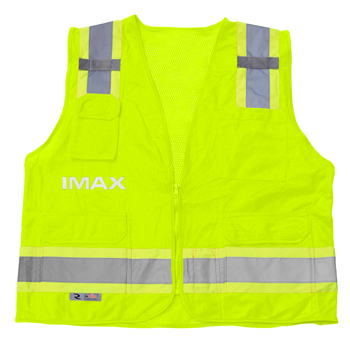 Polyester Safety Vest With Pocket