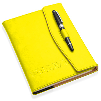 Triple Fold Leather Executive Jotter 