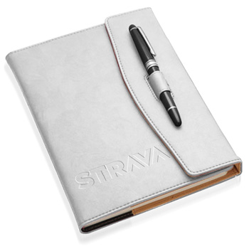 Triple Fold Leather Executive Jotter 