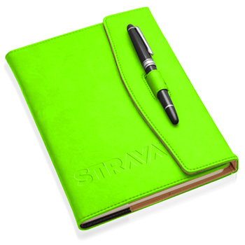 Triple Fold Leather Executive Jotter 