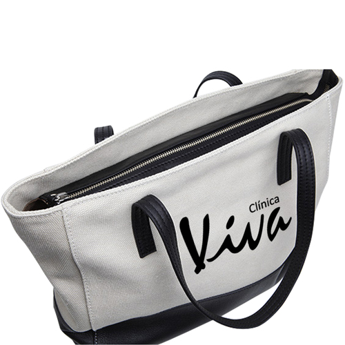 Canvas Meeting Trim Tote