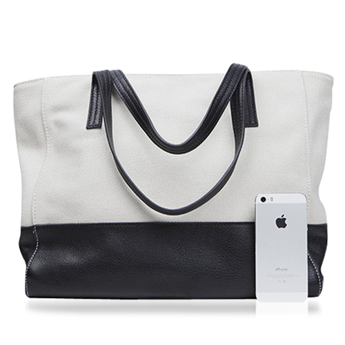 Canvas Meeting Trim Tote