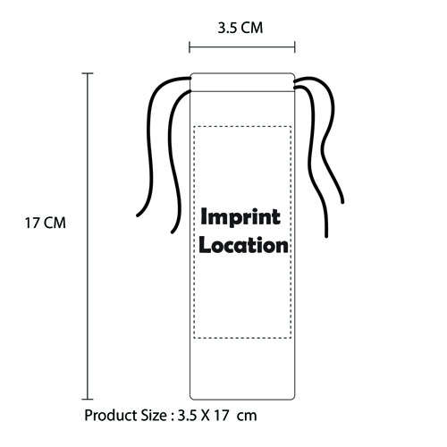 Lint Drawstring Pouch Case