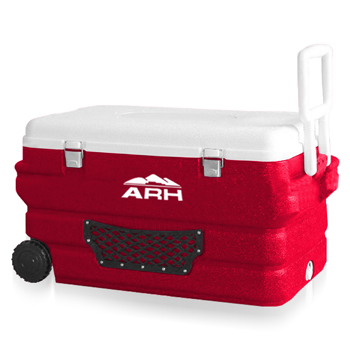 Cooler with Handle and Wheels