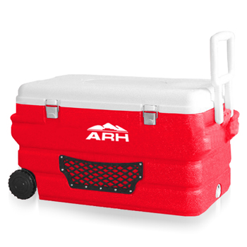 Cooler with Handle and Wheels