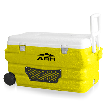 Cooler with Handle and Wheels