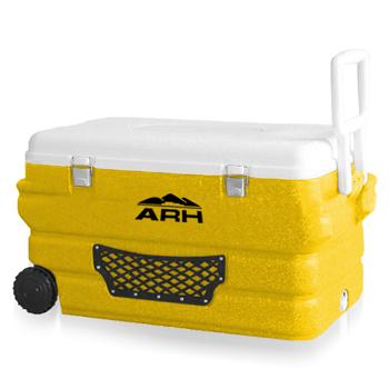 Cooler with Handle and Wheels