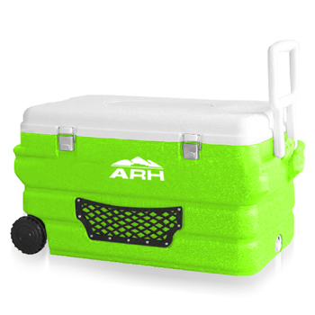 Cooler with Handle and Wheels